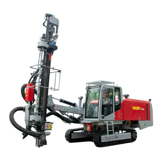 紅五環產品 杰亞b9全液壓露天潛孔鉆機,再獲好評